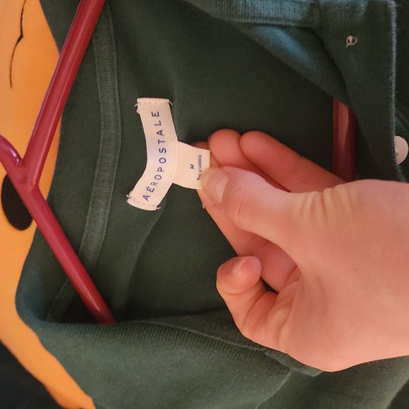 Aeropostale Long Sleeve Uniform Piqué Polo - Picture 3 of 8